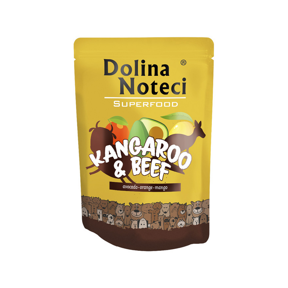 Pâtée Chien Superfood Kangourou et Bœuf - Doypack