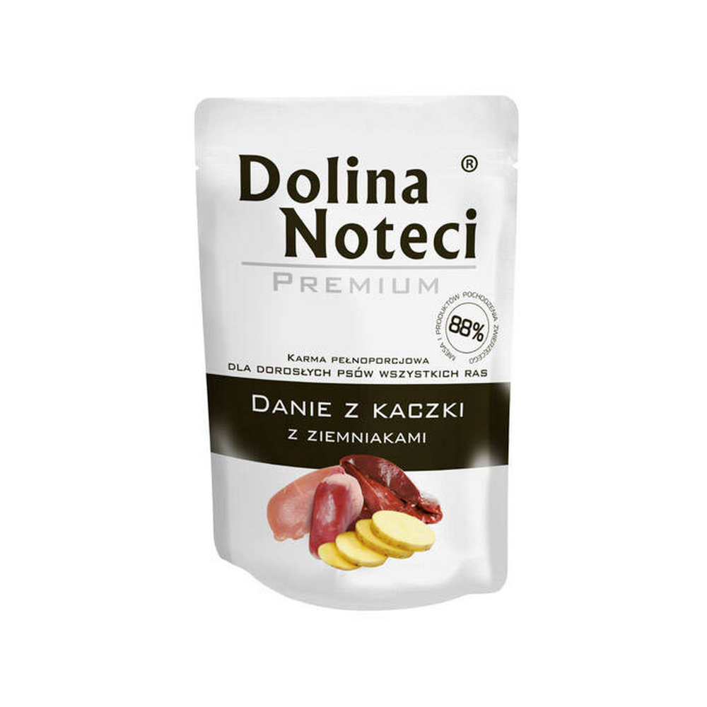 Premium Stew dog wet food duck with potatoes - Doypack