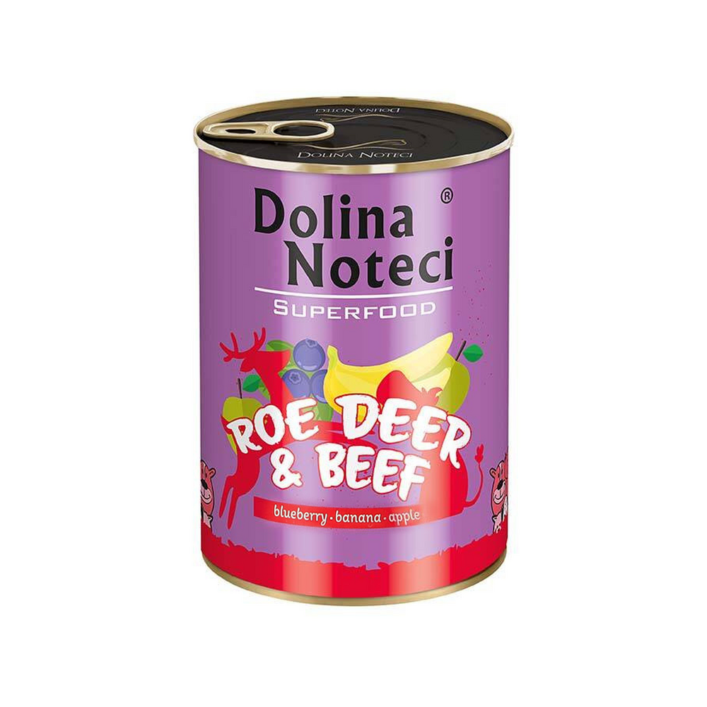 Pâtée Chien Superfood Chevreuil et Bœuf - Boîte