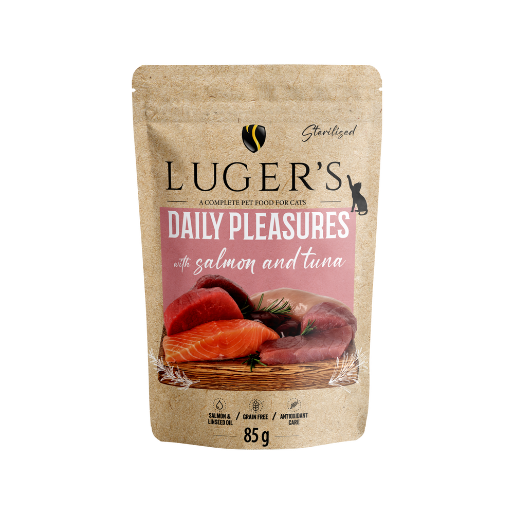 Pâtée Chat Daily Pleasures Saumon et Thon - Doypack