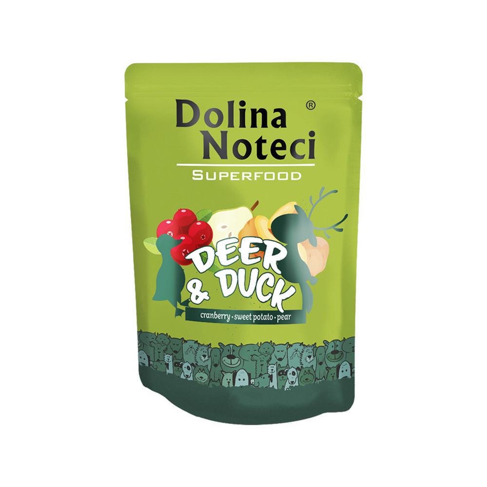 Pâtée Chien Superfood Cerf et Canard - Doypack