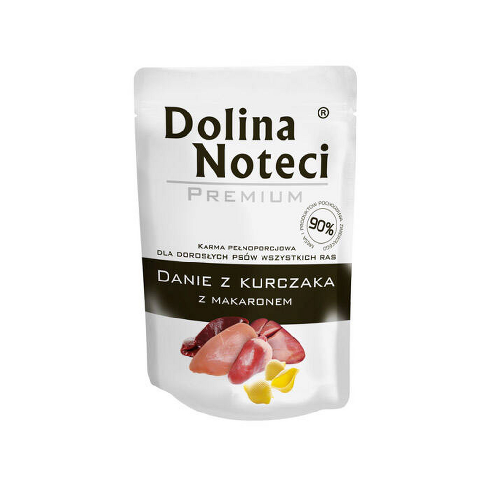 Premium Stew dog wet food chicken with pasta - Doypack