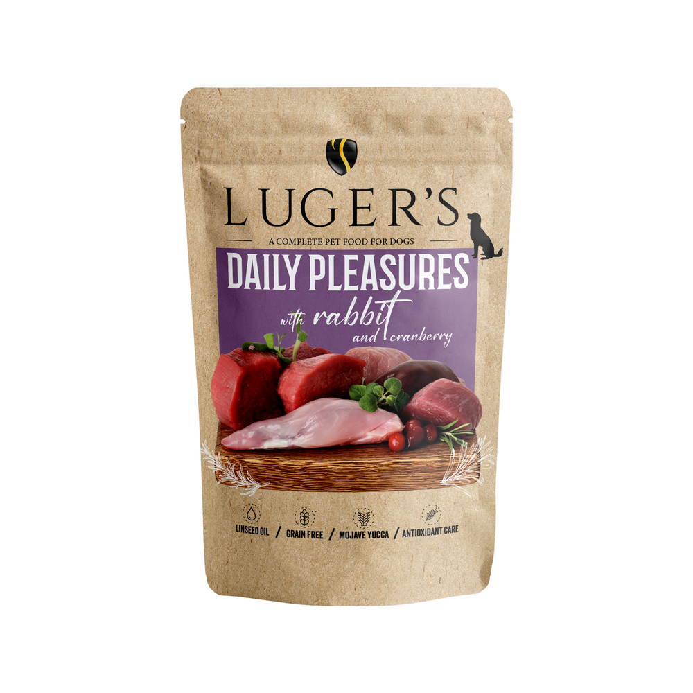 Pâtée Chien Daily Pleasures Lapin et Canneberges - Doypack