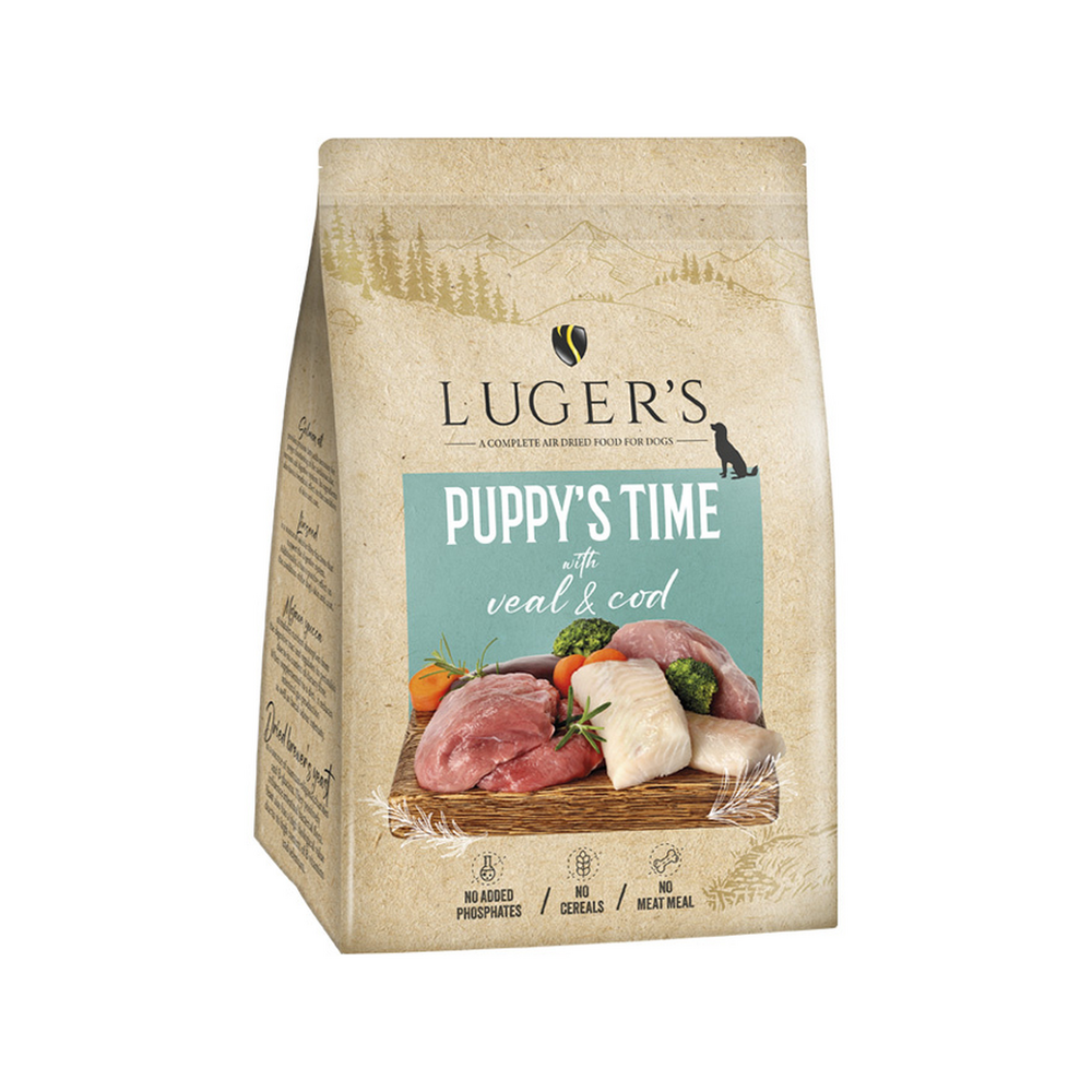 Croquettes Chien Daily Pleasures Air-Dried Junior Veau et Morue