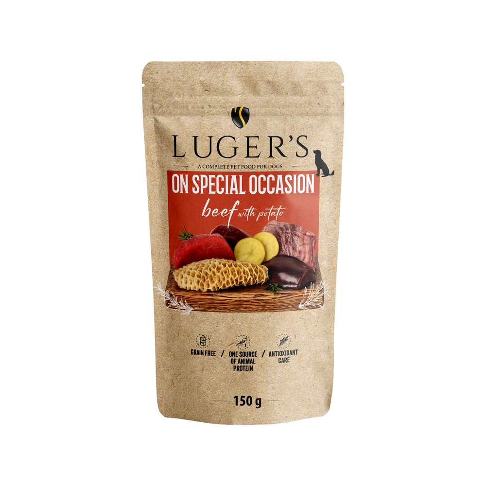 Pâtée Chien On Special Occasion Pure Bœuf et Pomme de Terre - Doypack