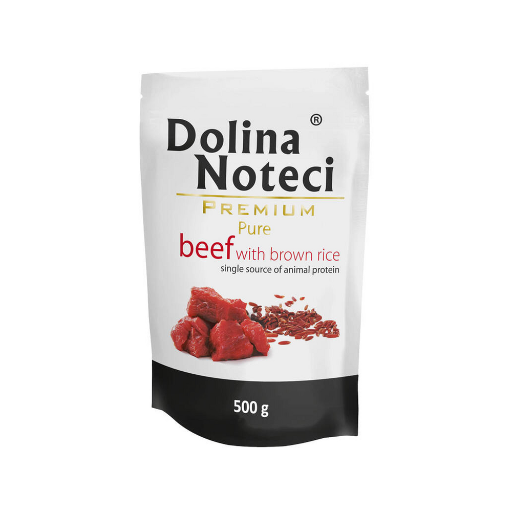 Pâtée Chien Premium Pure Bœuf et Riz - Doypack