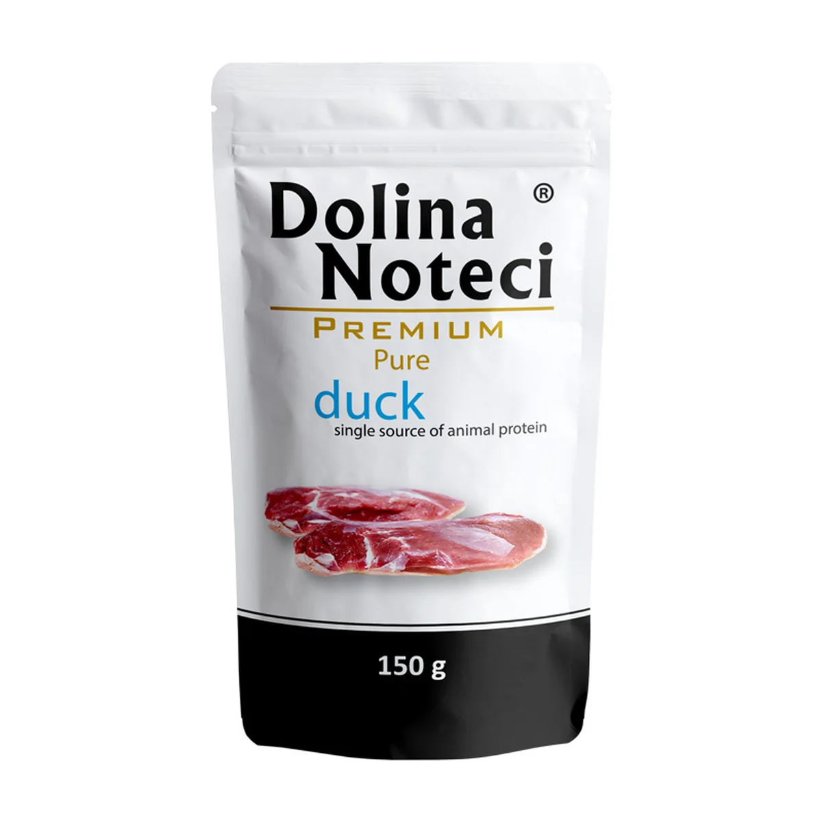 Premium Pure wet dog food duck - Doypack