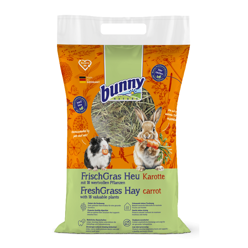 FreshGrass carrot hay