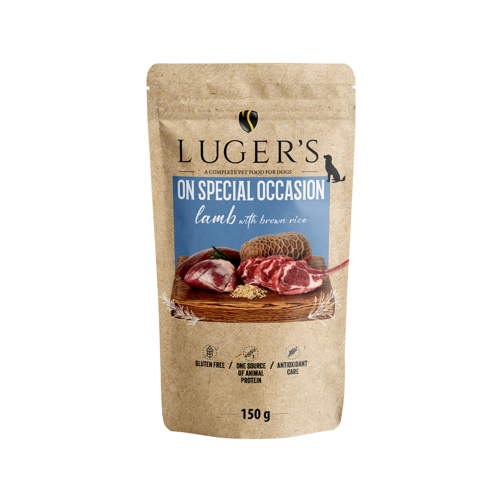 Pâtée Chien On Special Occasion Pure Agneau et Riz - Doypack