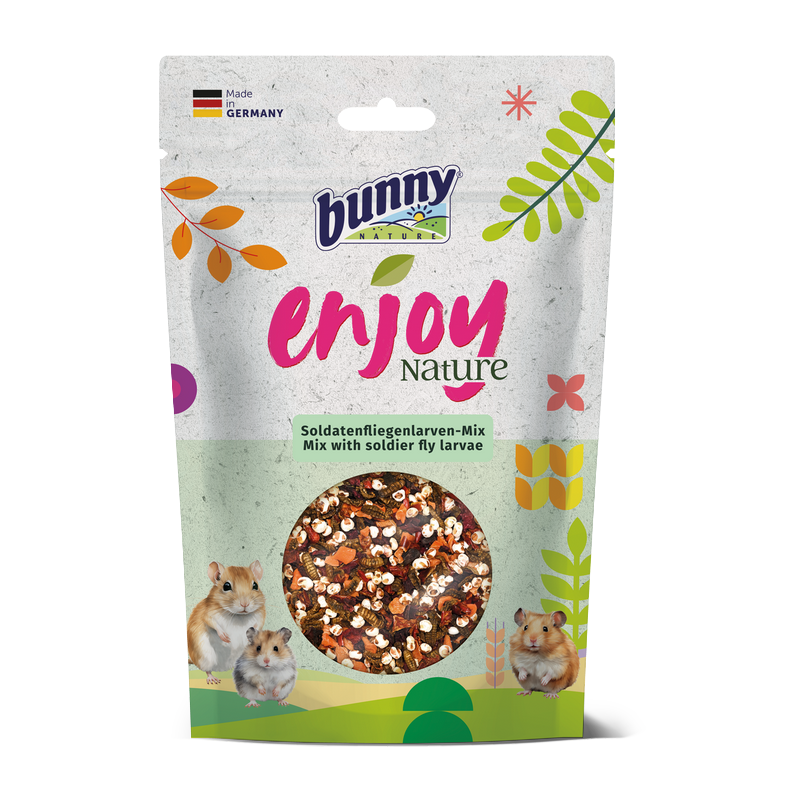 EnjoyNature Soldier Fly Larvae Mix