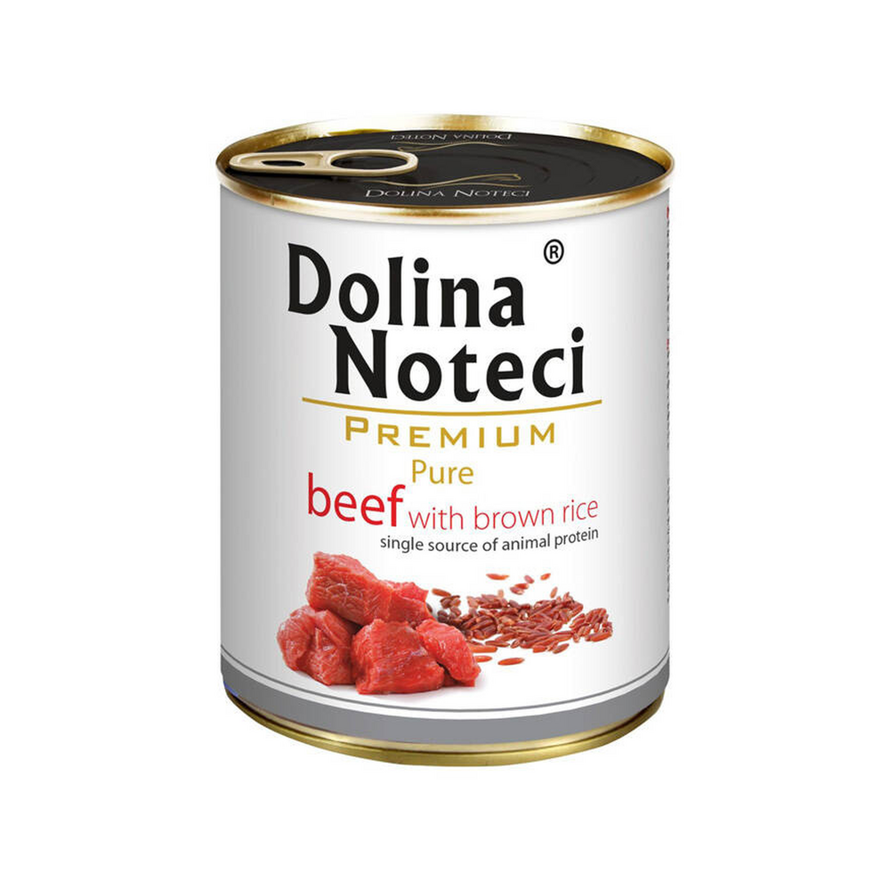 Pâtée Chien Premium Pure Bœuf et Riz - Boîte