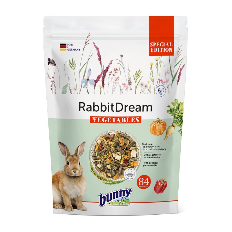Rabbit pellets Special Edition Vegetables