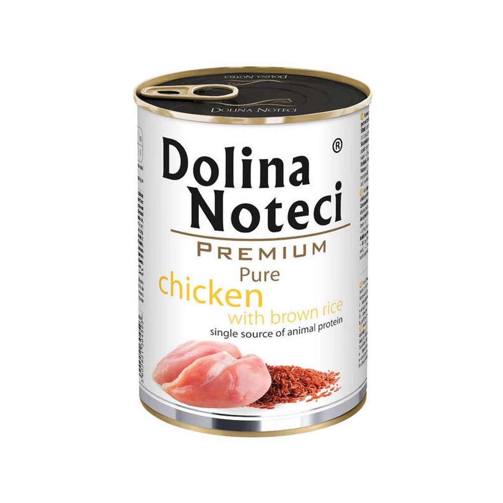 Pâtée Chien Premium Pure Poulet et Riz - Boîte