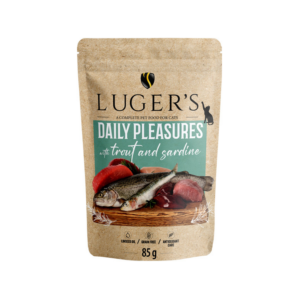 Pâtée Chat Daily Pleasures Truite et Sardine - Doypack