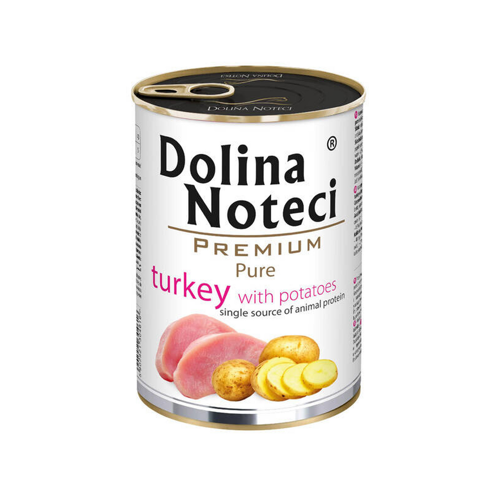 Pâtée Chien Premium Pure Dinde et Pommes de Terre - Boîte