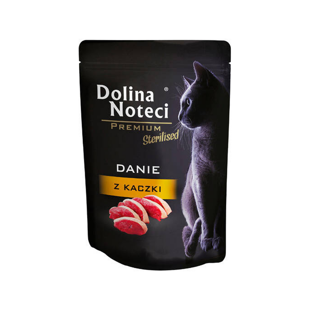 Pâtée Chat Dishes Canard Stérilisé - Doypack