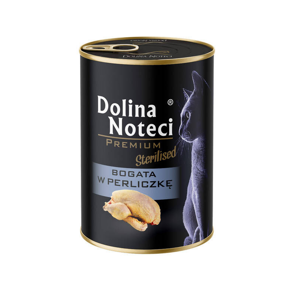 Wet cat food Premium Cat Rich In Guinea Fowl Sterilised - Can