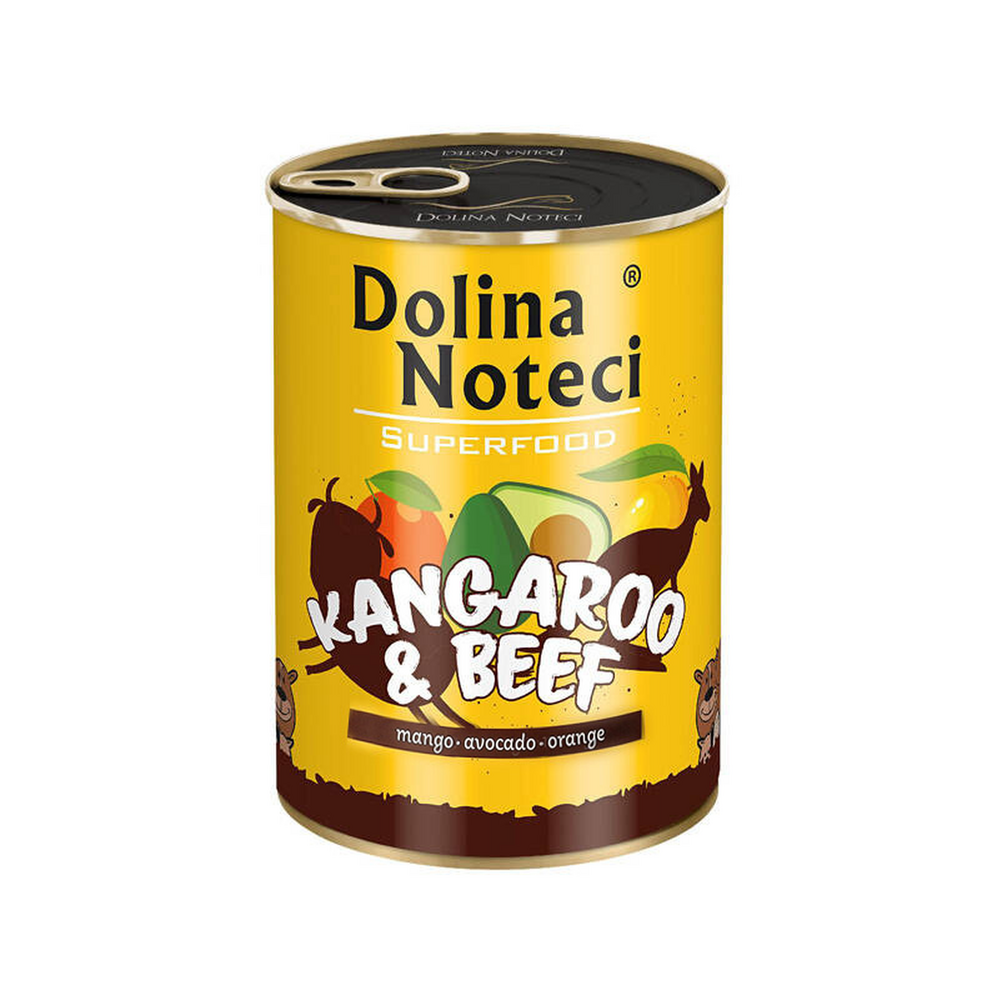 Pâtée Chien Superfood Kangourou et Bœuf - Boîte