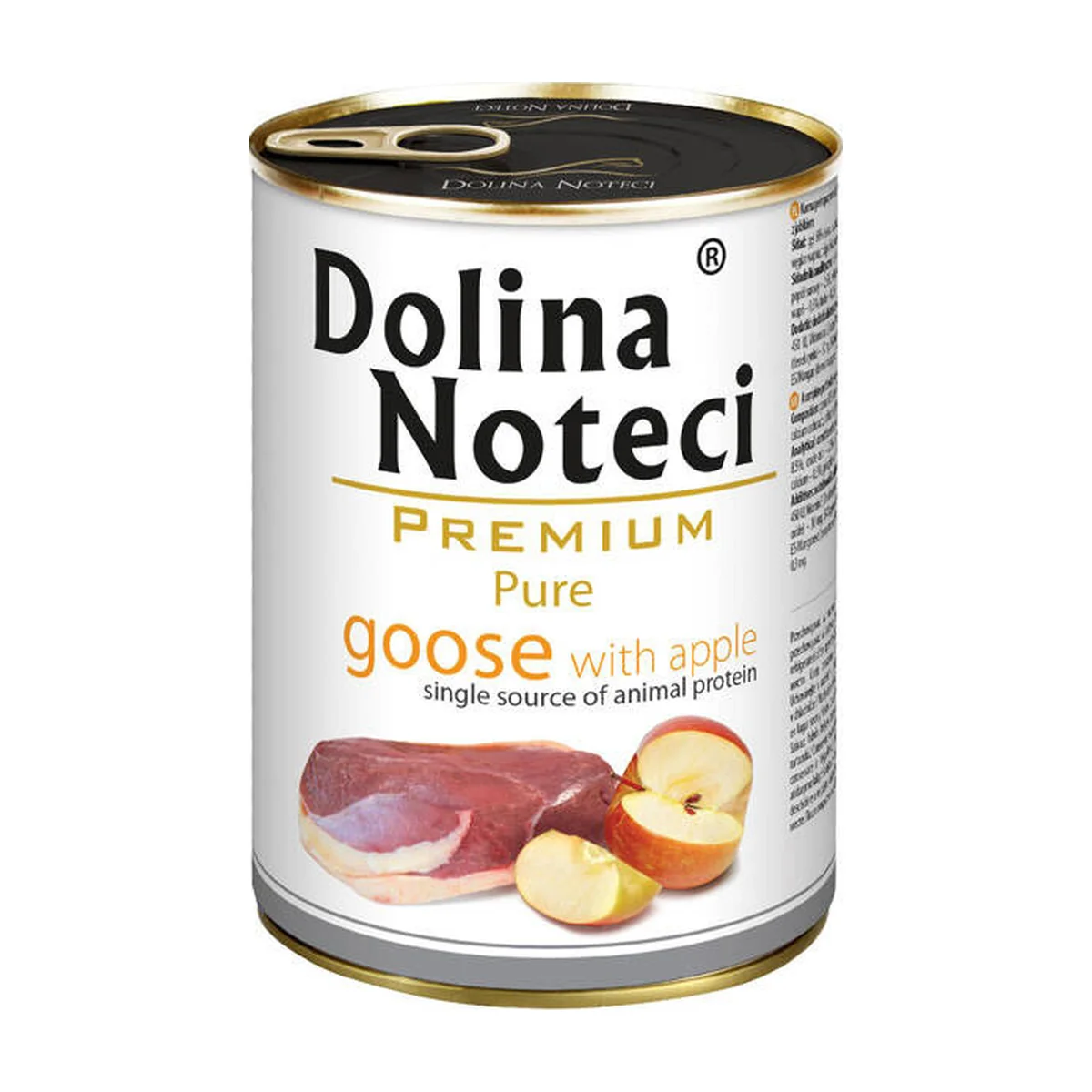 Premium Pure wet dog food goose and apple - Tin