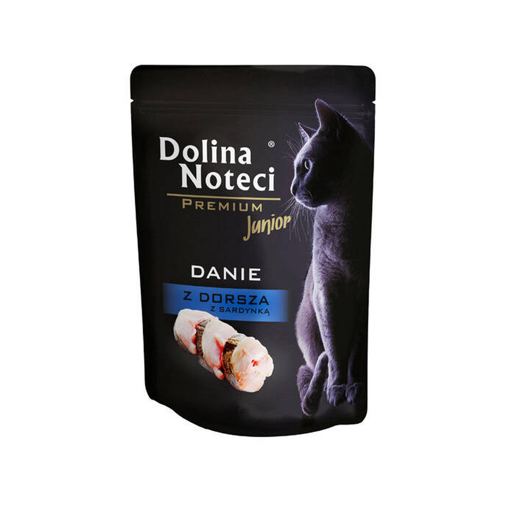Pâtée Chat Dishes Morue et Sardine - Doypack