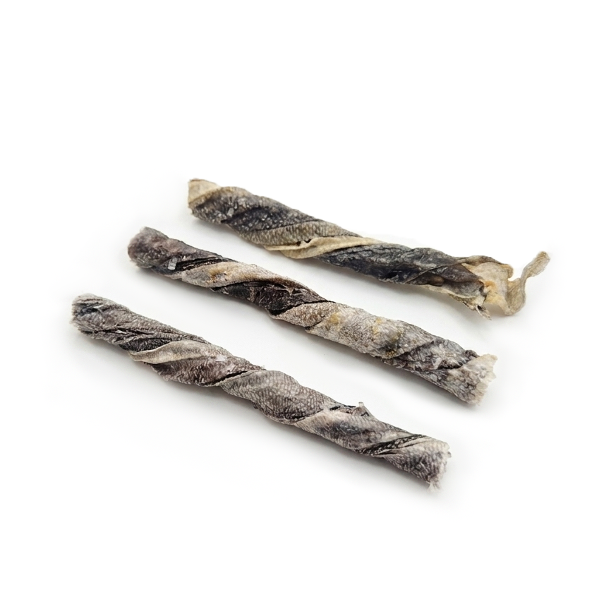 Twisted cod skin