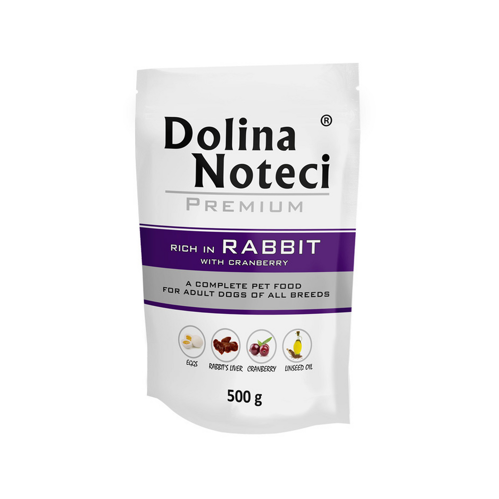 Pâtée Chien Premium Rich In Lapin aux Canneberges - Doypack